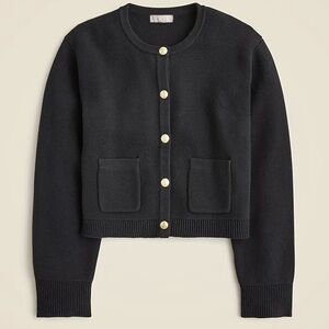 J. Crew Black Cardigan Sweater